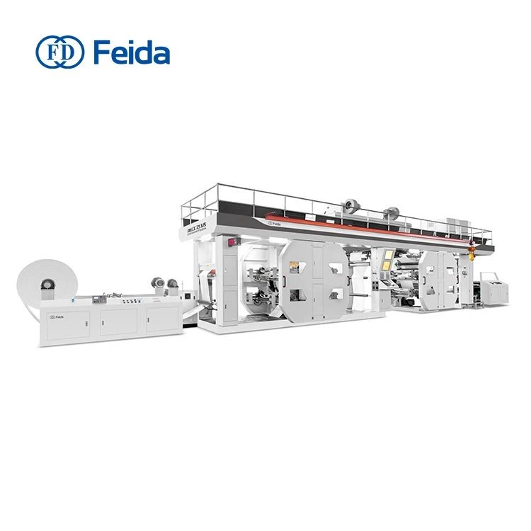 Machine d'impression de papier en plastique
